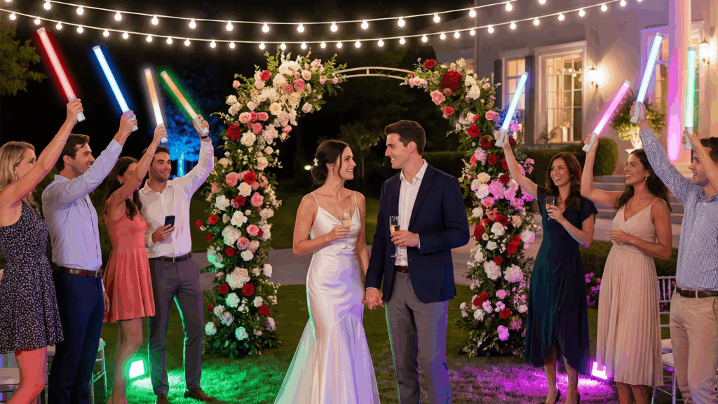 glow sticks for wedding